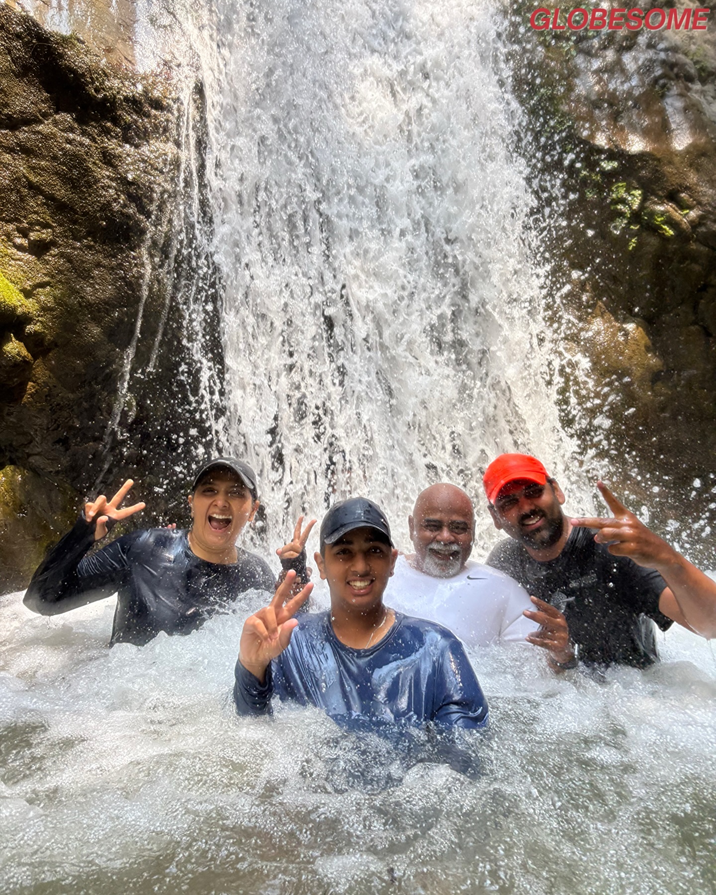 Full send - waterfall pool