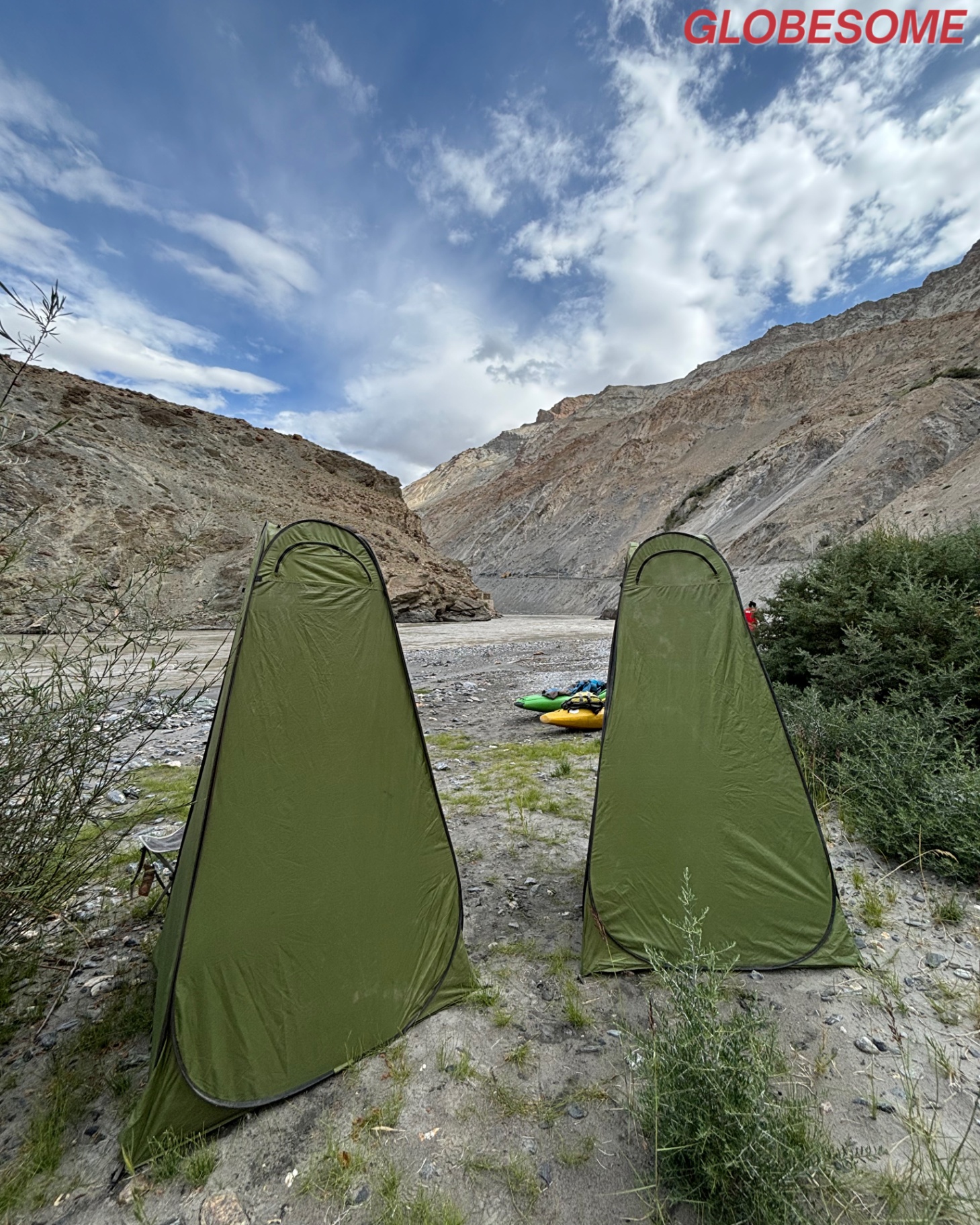 Privacy pitched in the gorge