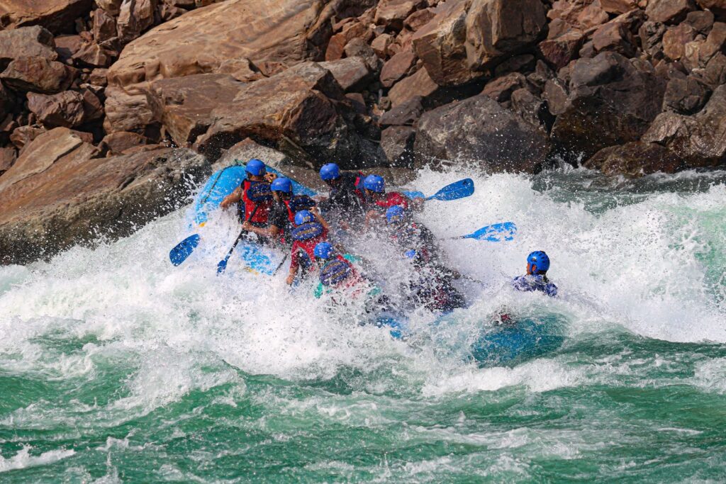 India’s Safest River Rafting in Rishikesh 16km